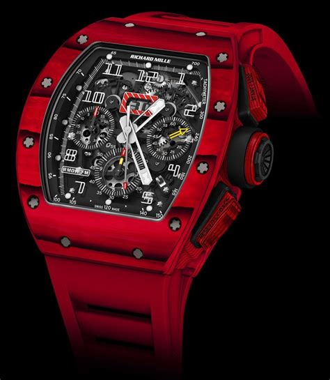 richard mille red yellow|Richard Mille rm watch price.